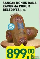 ÇORUM BELEDİYESİ SANCAK DONUK DANA KAVURMA KG ÇORUM BELEDİYESİ SANCAK DONUK DANA KAVURMA KG